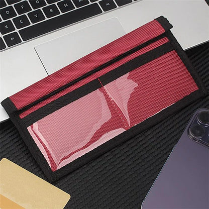 CL277 Signal RFID Blocking Phone Bag Oxford Cloth Car Keys Cards Security Case
