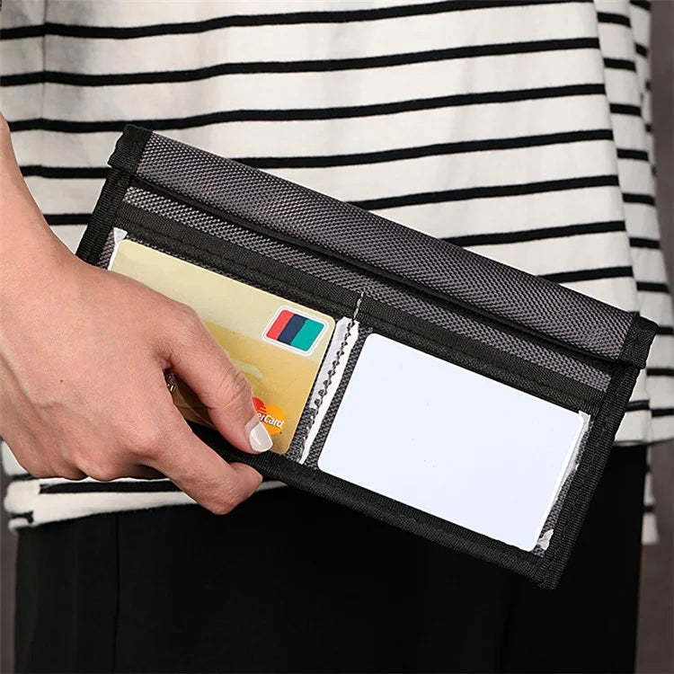 CL277 Signal RFID Blocking Phone Bag Oxford Cloth Car Keys Cards Security Case
