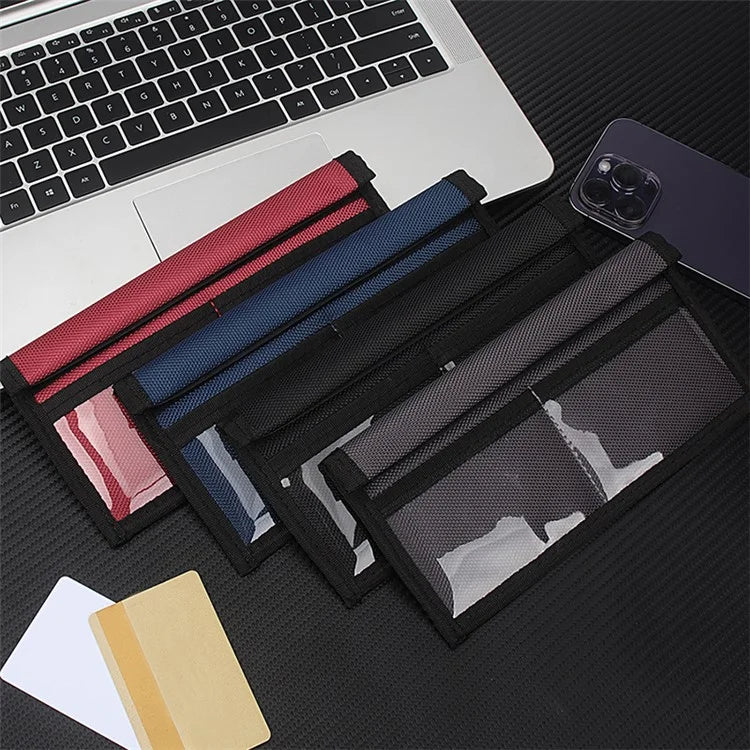CL277 Signal RFID Blocking Phone Bag Oxford Cloth Car Keys Cards Security Case