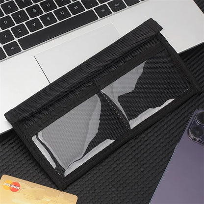 CL277 Signal RFID Blocking Phone Bag Oxford Cloth Car Keys Cards Security Case
