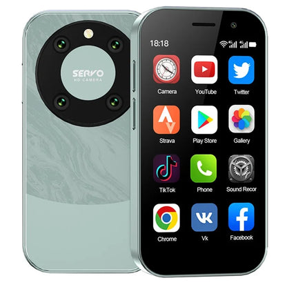SERVO KING9000 3+64GB 3" Display Ultra-Mini 4G Smartphone, Dual SIM Dual Standby