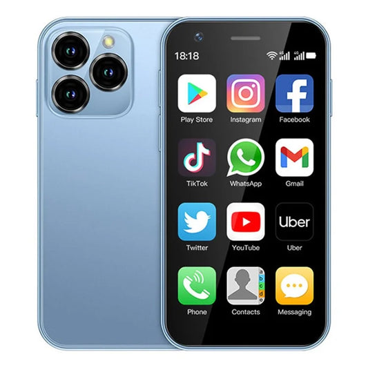 SOYES XS16 Android 10 5MP Dual SIM Mini Cellphone 3 Inch 4G Smartphone, 3+64GB