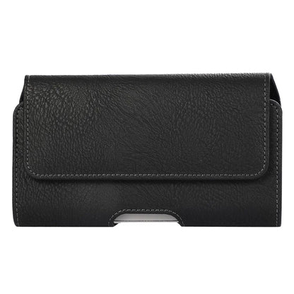 6.1 Inch Phone Waist Bag Horizontal Flip Carrying Case with Magnetic Closure