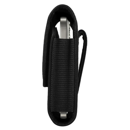 6.1 Inch Phone Waist Bag Horizontal Flip Carrying Case with Magnetic Closure