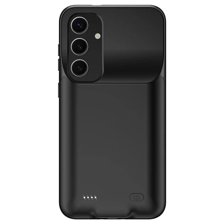For Samsung Galaxy S24 10000mAh External Battery TPU+ABS Charging Case with LED Indicators