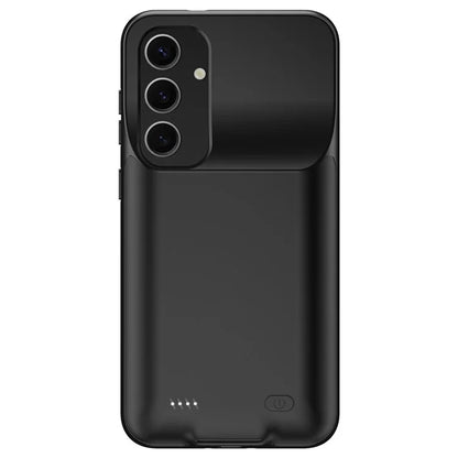 For Samsung Galaxy S24 10000mAh External Battery TPU+ABS Charging Case with LED Indicators