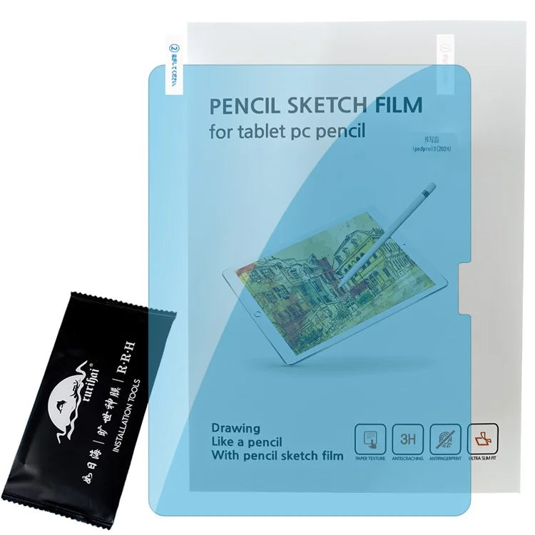 RURIHAI For iPad Pro 13 (2024) / Air 13 (2024) Kent Paper Tablet Screen Protector Smooth Writing