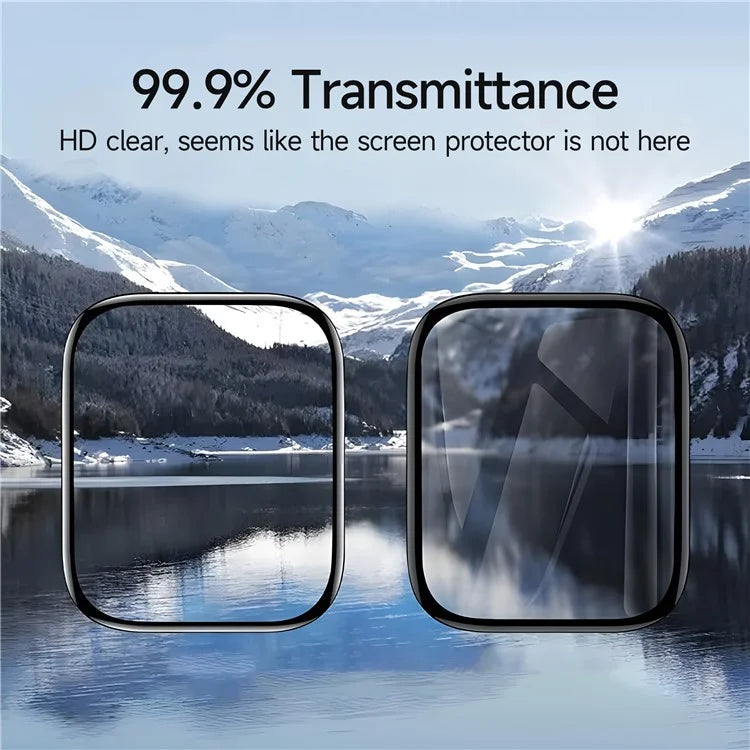 WIWU JD-107 For Apple Watch Series 6 / 5 / 4 / SE / SE (2022) / SE (2023) 40mm PMMA Screen Protector Smart Watch Screen Film with Install Tool