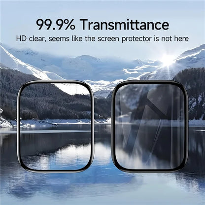 WIWU JD-107 For Apple Watch Series 7 / 8 41mm PMMA Screen Protector Smart Watch Screen Film with Install Tool