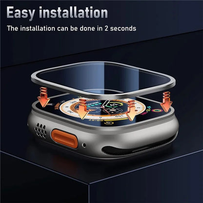 WIWU JD-106 For Apple Watch Ultra 49mm Tempered Glass Screen Protector Smart Watch Screen Film