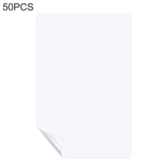 50Pcs Screen Protector Anti Blue Light TPU Film for Cutting Machine, 180x120mm
