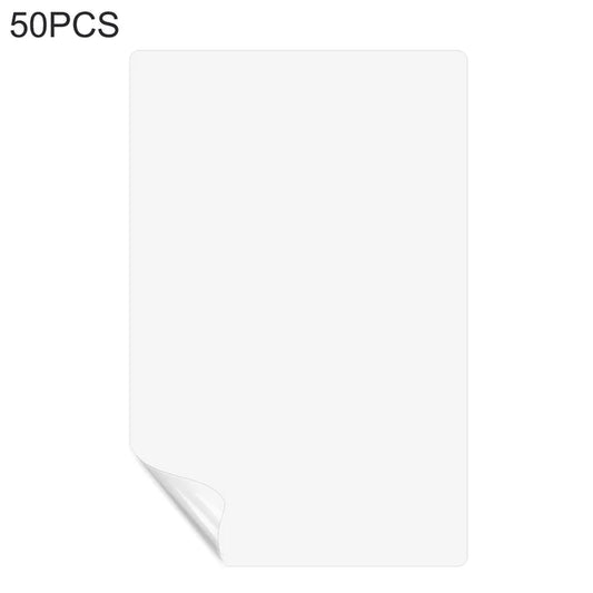 50Pcs / Pack HD TPU Screen Protector for Film Cutting Machine, Compatible with Universal Cell Phones