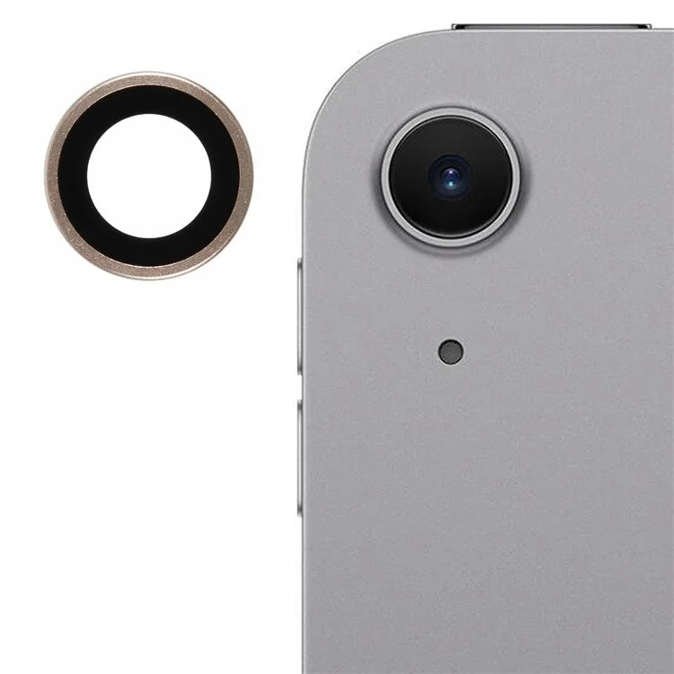 For iPad Air 11 (2024) / iPad Air 13 (2024) Camera Lens Protector Metal + Tempered Glass Lens Film