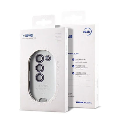 X-LEVEL AR-Spotlight Series For Samsung Galaxy S24 Tempered Glass Lens Protector Camera Lens Film