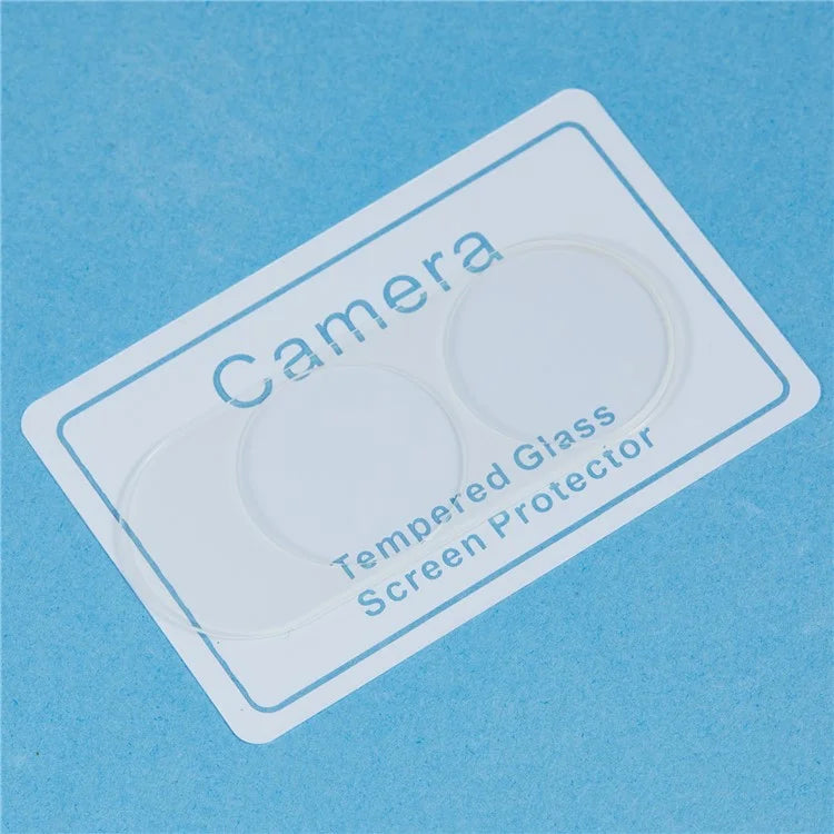2Pcs For Oppo A60 4G Camera Lens Protector Tempered Glass Back Lens Film 3D Arc Edge Anti-Scratch