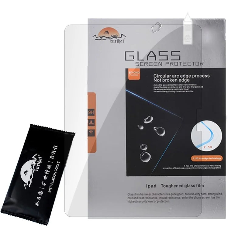 RURIHAI For iPad Pro 11 (2024) Screen Protector Matte Anti-Glare High Aluminium-Silicon Glass Film