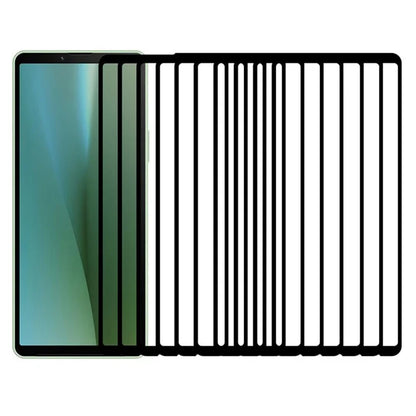 RURIHAI 10Pcs For Sony Xperia 10 VI Clear Screen Protector High Aluminum-Silicon Glass Film