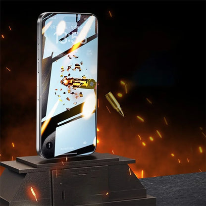 For iPhone 14 Pro Max Clear Screen Protector Tempered Glass Film (Work with Electric Screen Protector Applicator)