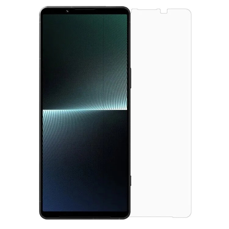 RURIHAI For Sony Xperia 1 V Screen Protector 0.26mm High Aluminium-Silicon Glass Film Case-Friendly