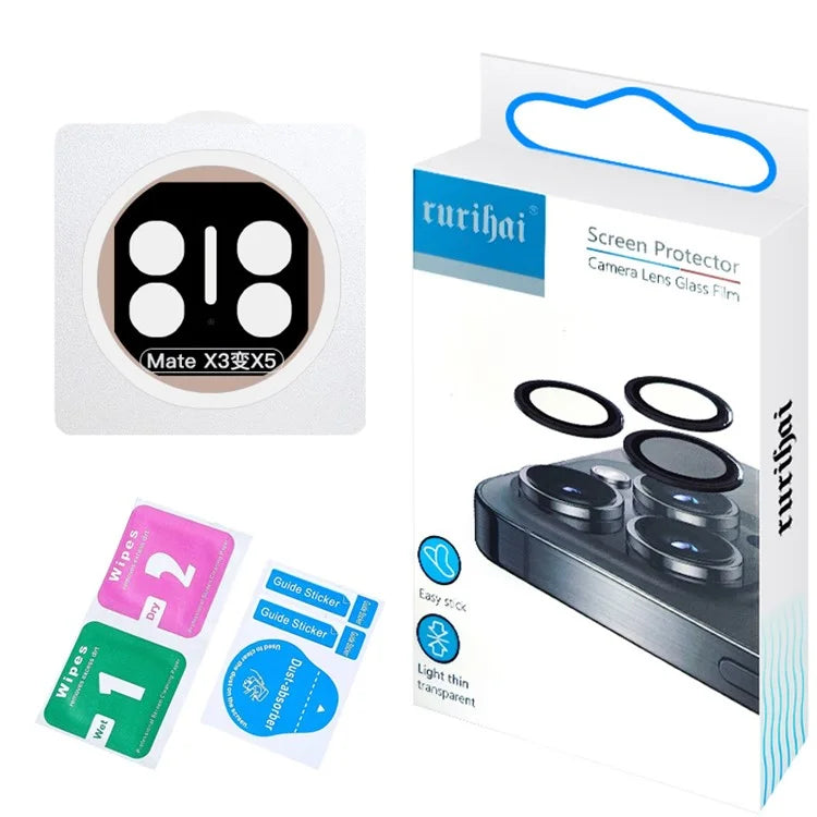 RURIHAI Camera Lens Protector for Huawei Mate X3 to Mate X5 Titanium Alloy Transfer Lens Flim