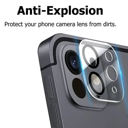 For iPad Pro 11 (2024) / iPad Pro 13 (2024) Camera Lens Protector Tempered Glass Film Ultra HD View