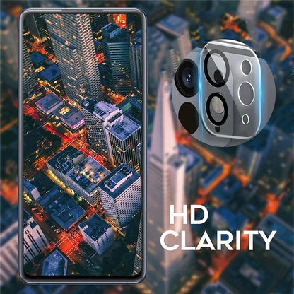 For iPad Pro 11 (2024) / iPad Pro 13 (2024) Camera Lens Protector Tempered Glass Film Ultra HD View