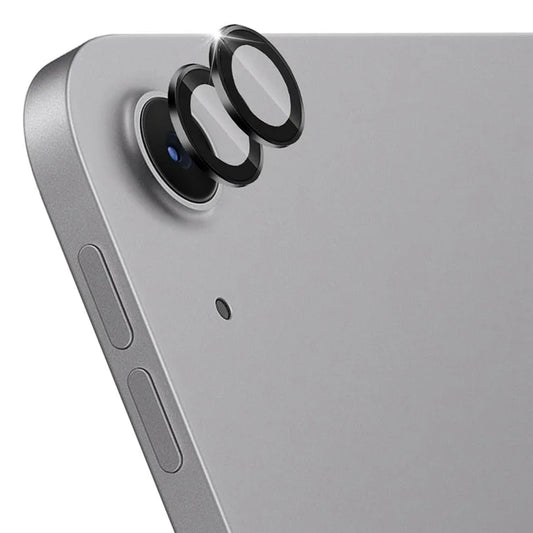 2Pcs For iPad Air 11 (2024) / iPad Air 13 (2024) Camera Lens Protector Metal+Tempered Glass Lens Film