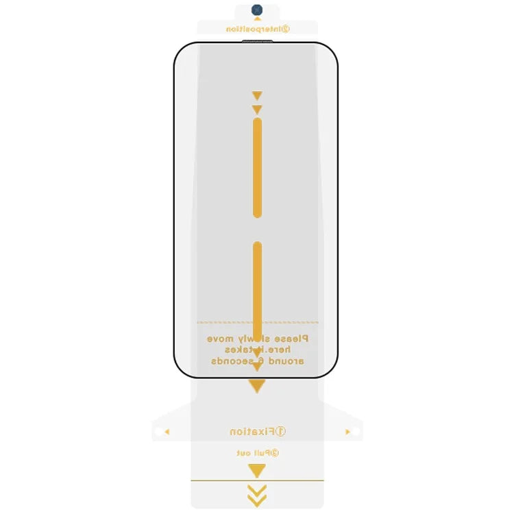 RURIHAI For iPhone 15 Pro Tempered Glass Screen Protector 3D Curved Anti-Dust HD Film with Installation Tool