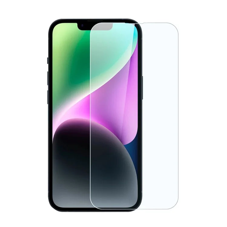 NORTHJO 2Pcs A+ For iPhone 14 Plus Tempered Glass Screen Protector 0.3mm 2.5D Clear Film with Installation Tool