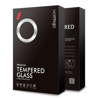 NORTHJO 2Pcs A+ For iPhone 15 Plus Screen Protector Easy Installation Tempered Glass Film