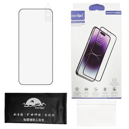 RURIHAI For Honor 200 5G 3D Curved Full Screen Protector Full Glue Film (Support Fingerprint Unlock)