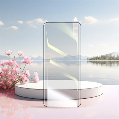 RURIHAI For Honor 200 Pro 5G Curved Screen Protector High Aluminum-Silicon Glass Film Side Glue