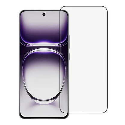 RURIHAI For Oppo Reno12 5G (Global) 3D Curved Full Screen Protector Full Glue Film (Support Fingerprint Unlock)