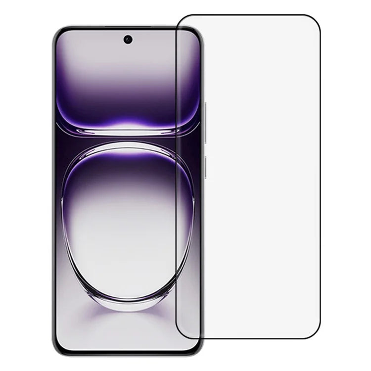 RURIHAI For Oppo Reno12 Pro 5G (Global) Screen Protector 3D Curved Case Friendly Film (Support Fingerprint Unlock)