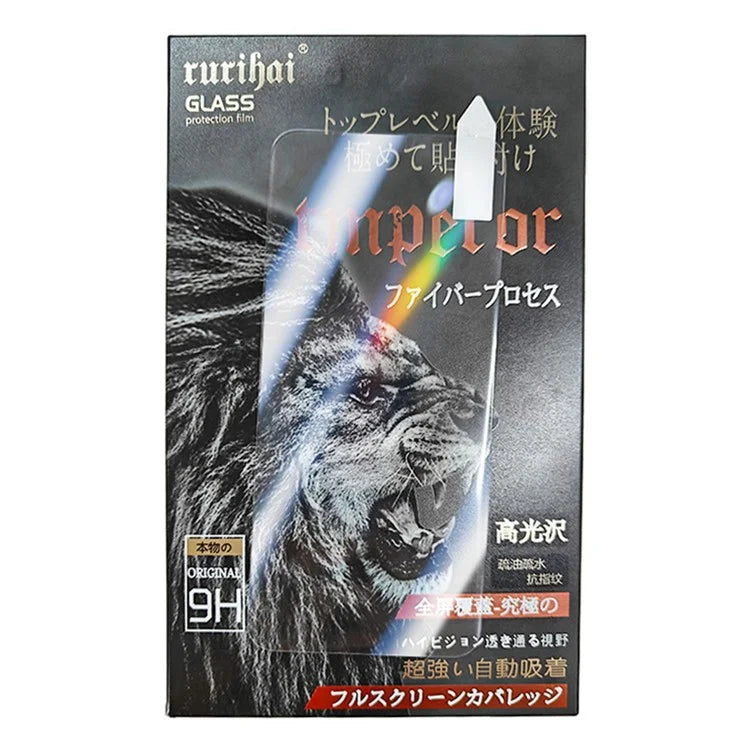 RURIHAI For Oppo Reno12 Pro 5G (Global) Screen Protector 3D UV Liquid Ultra Clear Full Glue Film
