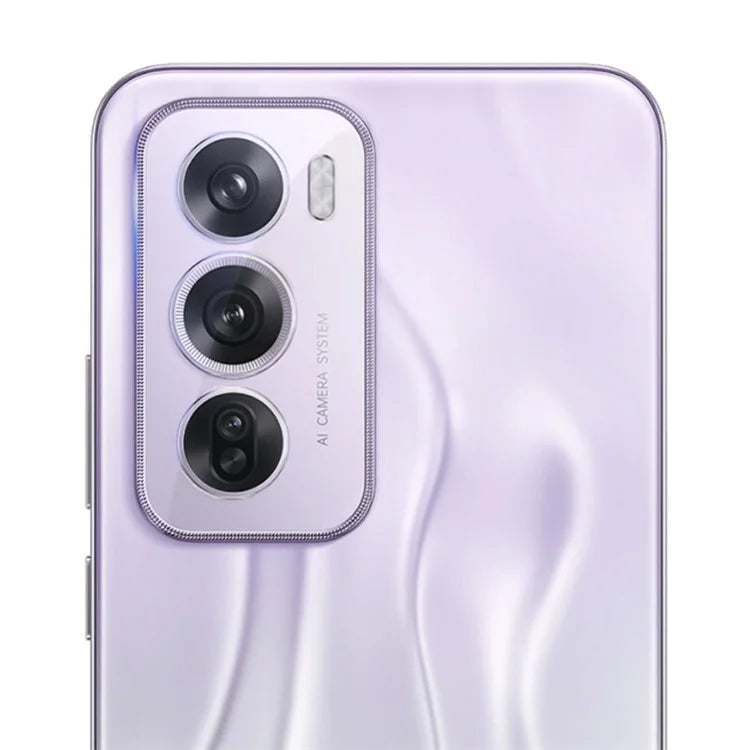 RURIHAI For Oppo Reno12 Pro 5G (Global) Camera Lens Protector Anti-Explosion 3D Phone Lens Film