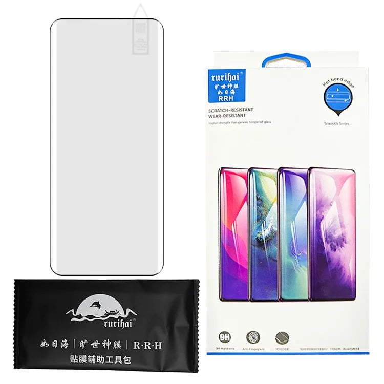 RURIHAI For vivo X100 Ultra 5G Screen Protector 3D Curved Full Screen Film