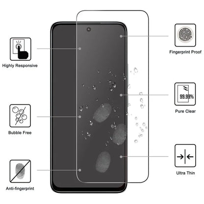 For Xiaomi Redmi 13 4G Screen Protector 2.5D Arc Edge Tempered Glass Film