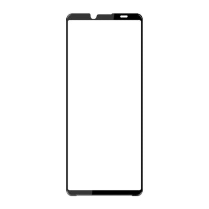 AMORUS 2Pcs For Sony Xperia 10 VI Screen Protector Tempered Glass Film Full-Coverage, Silk Printing