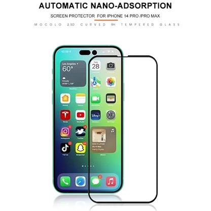 MOCOLO 25Pcs For iPhone 14 Pro Max Tempered Glass Screen Protector High Transparency