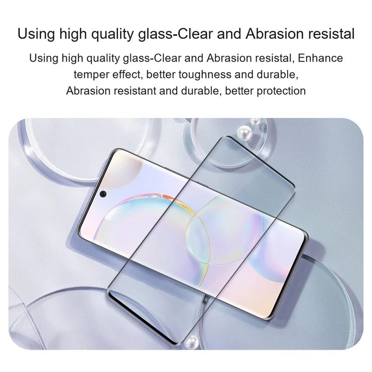AMORUS For Honor Magic6 Pro 5G Screen Protector 3D Curved Complete Covering Full Glue Film