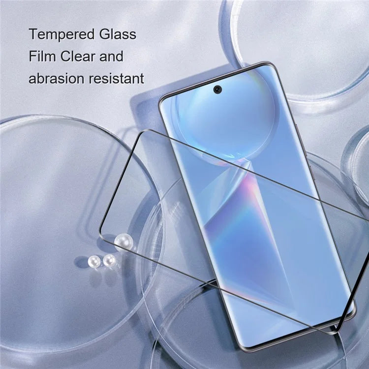 AMORUS For Honor Magic6 Pro 5G Screen Protector 3D Curved Complete Covering Full Glue Film