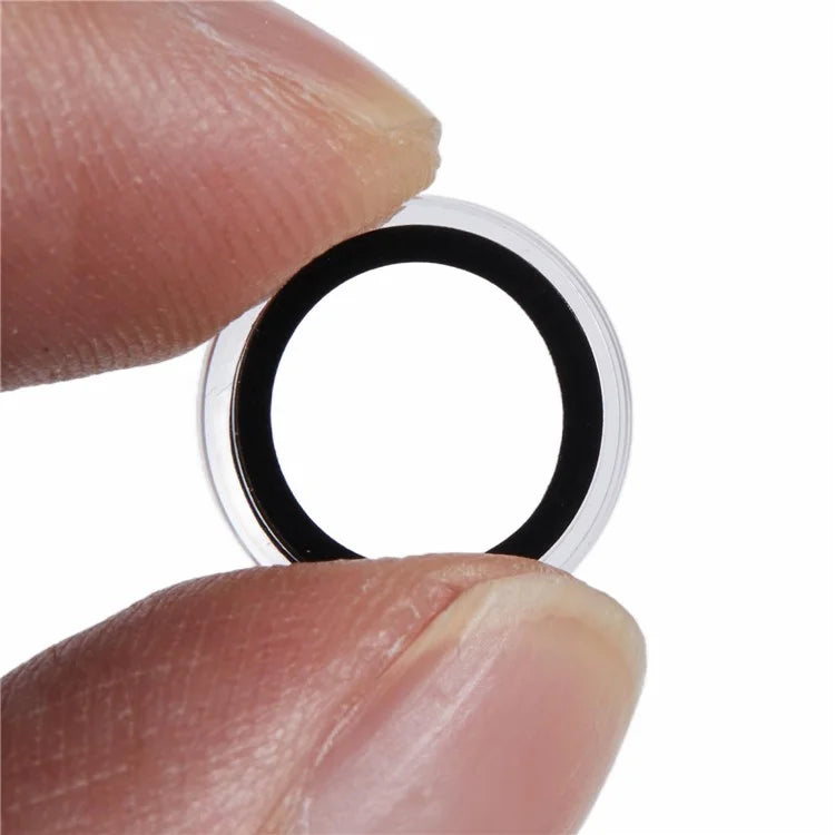 For iPad Pro 11 (2024) / iPad Pro 13 (2024) Camera Lens Protector Metal Ring Tempered Glass Film