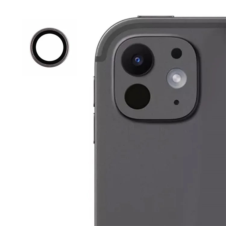 For iPad Pro 11 (2024) / iPad Pro 13 (2024) Camera Lens Protector Metal Ring Tempered Glass Film