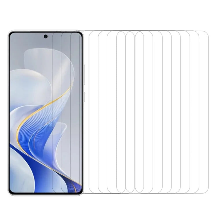 RURIHAI 10Pcs For vivo S19 5G Screen Protector High Aluminium-Silicon Glass 0.26mm 2.5D Film