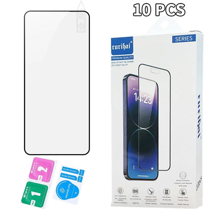 RURIHAI 10Pcs For vivo S19 5G Screen Protector High Aluminum-Silicon Glass Film Anti-Scratch 0.26mm