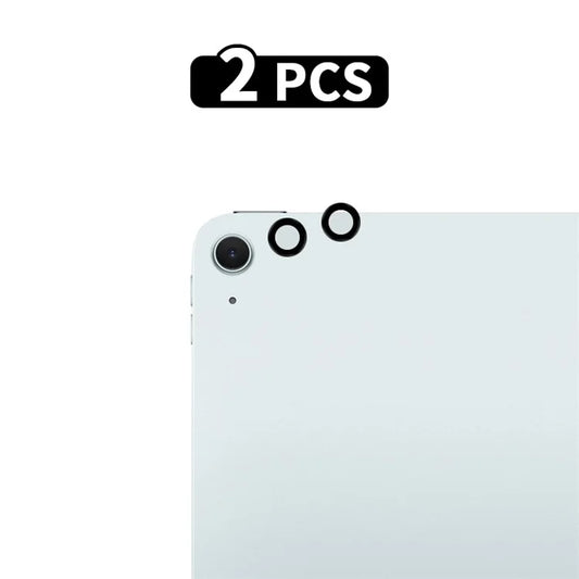 RURIHAI 2Pcs For iPad Air 11 (2024) Camera Lens Protector Metal Ring CSG Glass AR Clear Lens Film