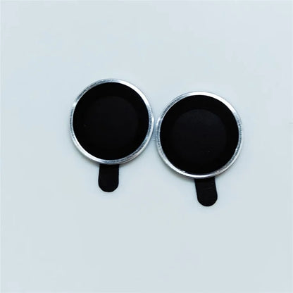 RURIHAI 2 Set For iPad Air 13 (2024) Camera Lens Protector Metal Ring AR HD Glass Lens Protector Film