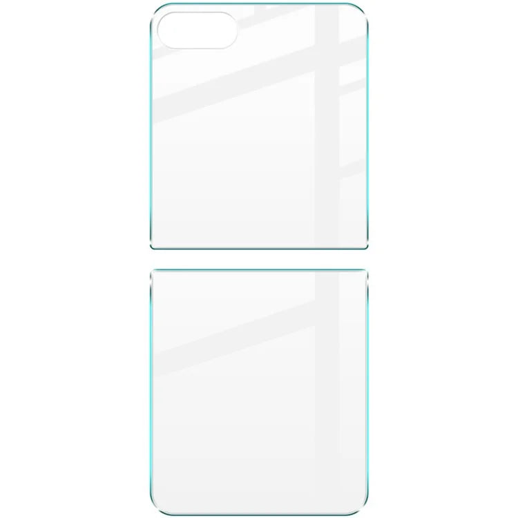 IMAK H Series 1 Set For Samsung Galaxy Z Flip6 5G / Z Flip5 5G Back Cover Tempered Glass Rear Screen Film