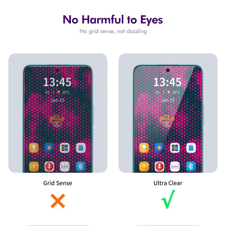 ENKAY HAT PRINCE For Honor X8a 4G Anti-Spy Screen Protector Smooth Touch High Aluminium-Silicon Glass